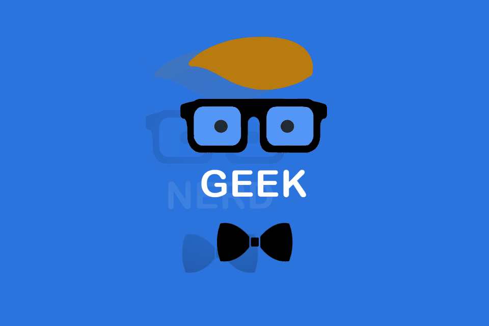 Geek - eine Person mit einem besonders ausgeprägten Interesse an einem Thema