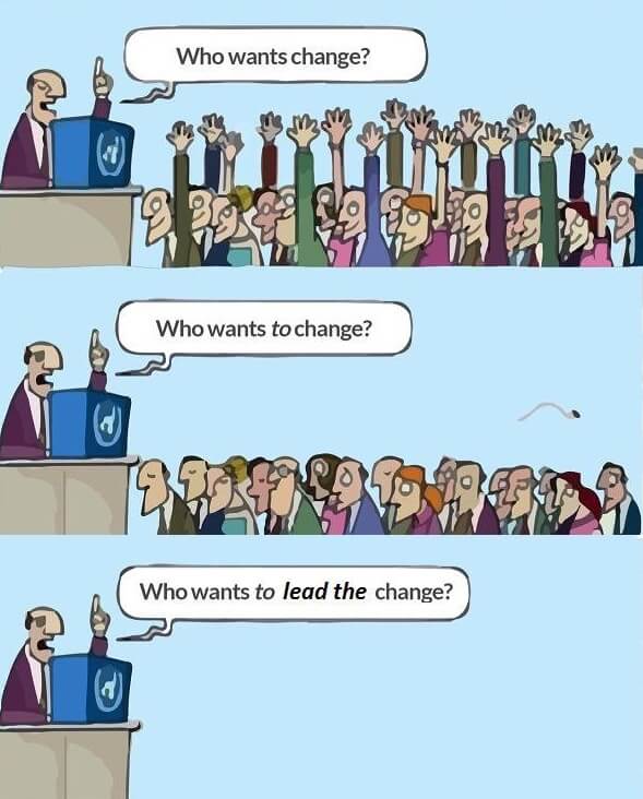 Who wants change? - Blog - t2informatik